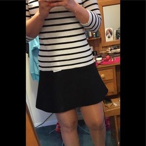 JCrew Flippy Mini Skirt - in black